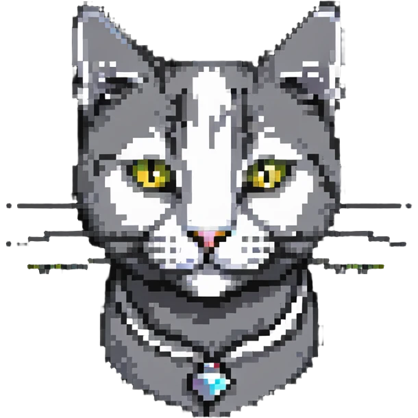 A happy cat with whiskers emoji