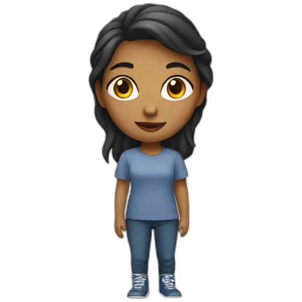 Une fille fait la vaiselle emoji