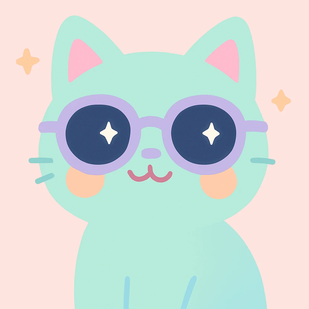 cat wearing sunglasses emoji