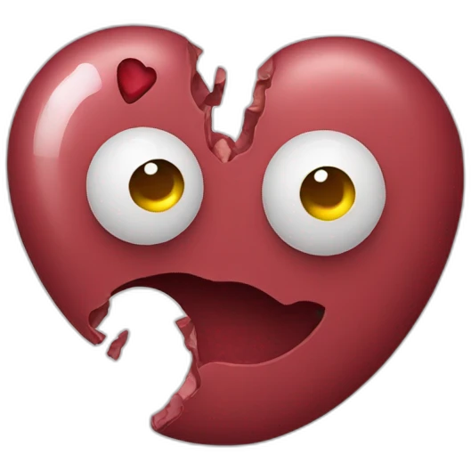 broken kidney emoji
