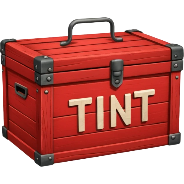 a red box with word TNT on it























 emoji