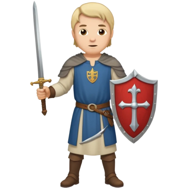 medieval man standing  emoji