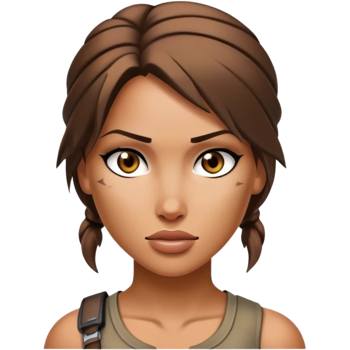 Lara croft emoji