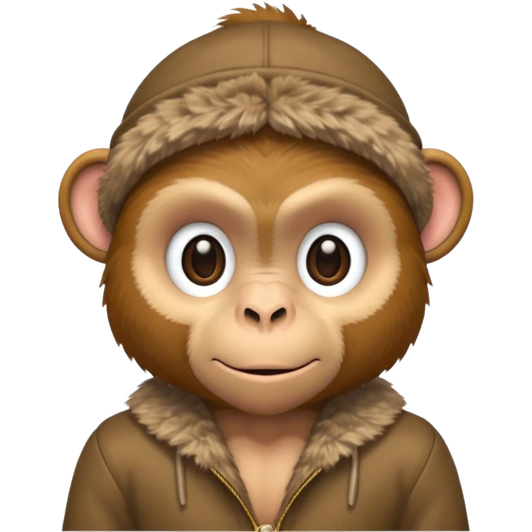 monkey with clothes emoji