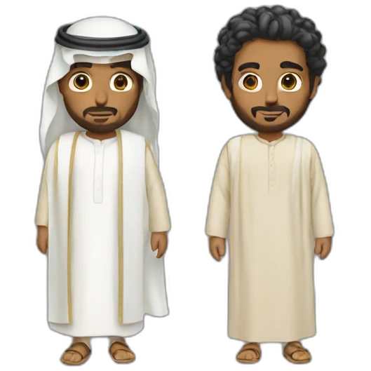 Saudi clothes emoji