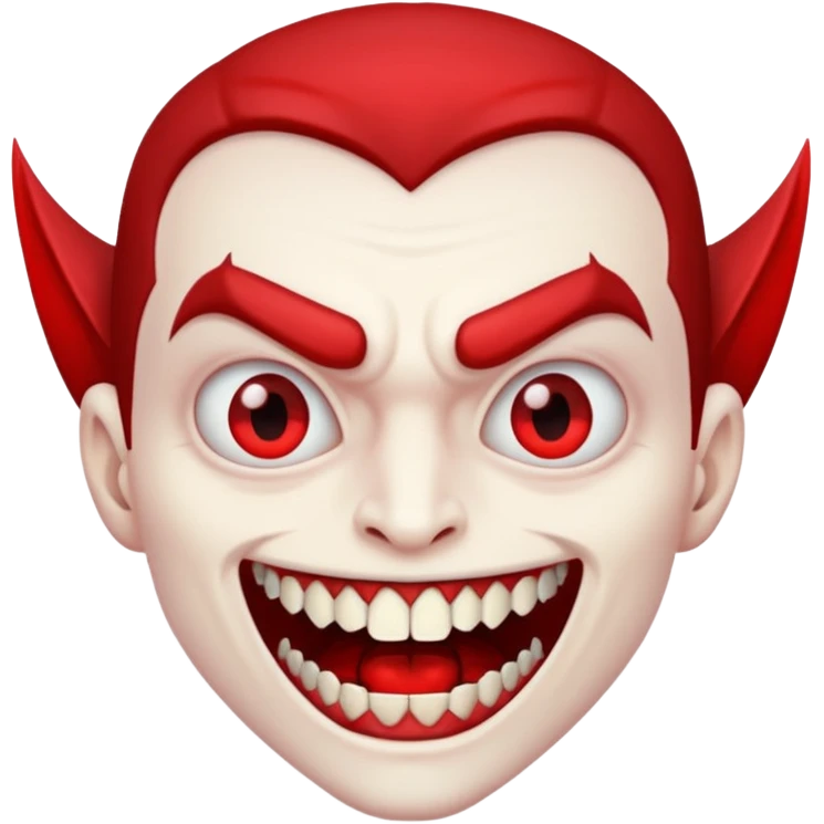 red vampire emoji