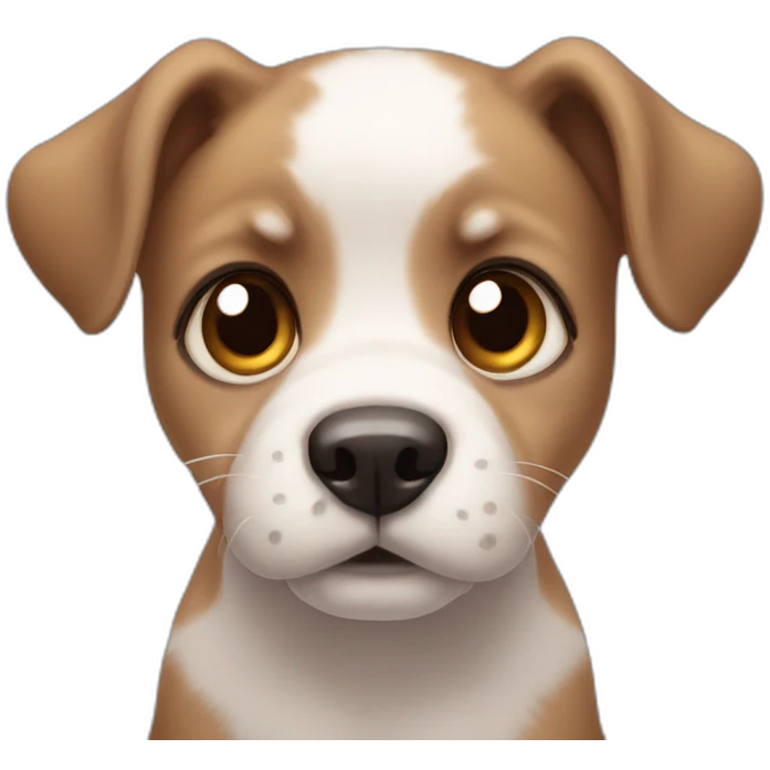 Puppy dog eyes emoji