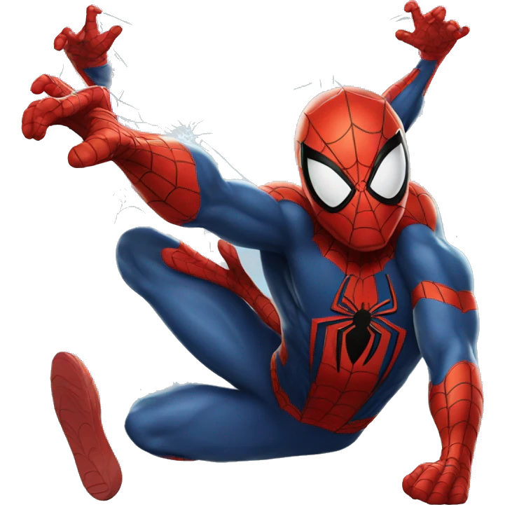 Spider-Man With an X emoji