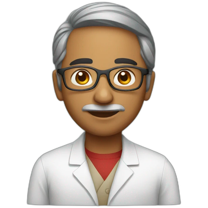 Indian researcher emoji