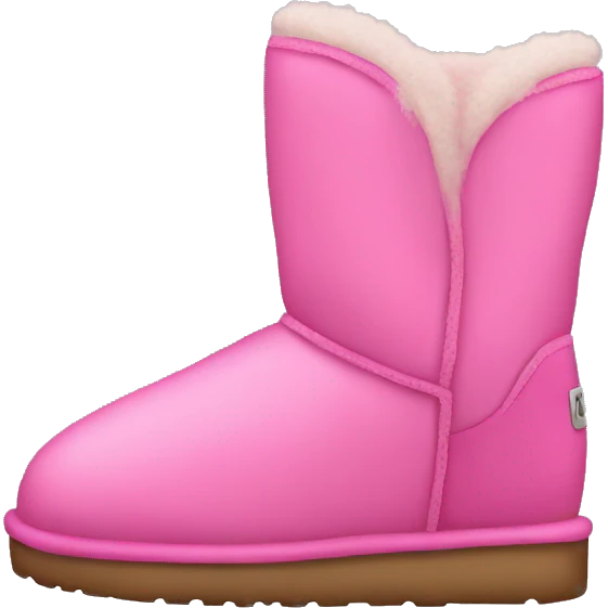 pink uggs emoji