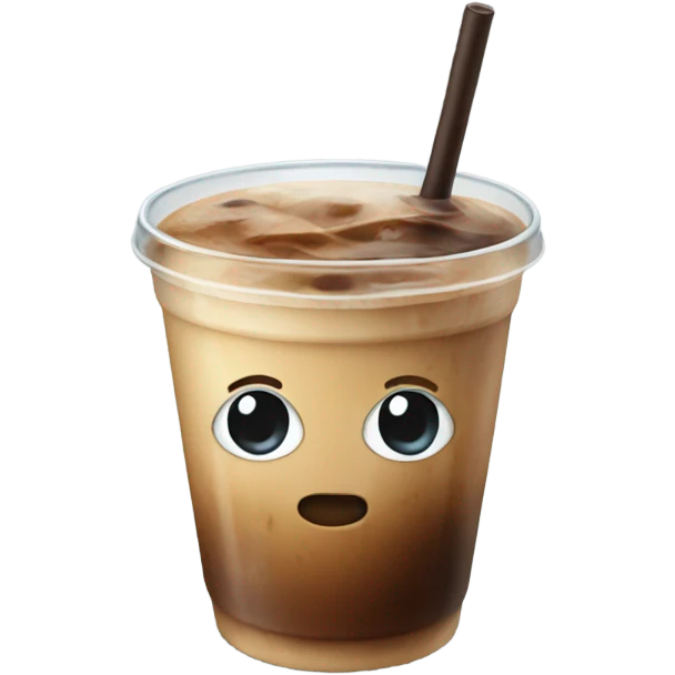iced coffee emoji