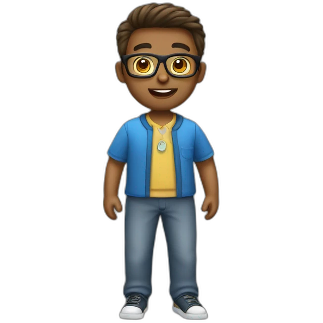 School nerd  emoji