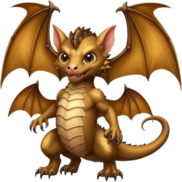 una quimera con 3 cabezas emoji