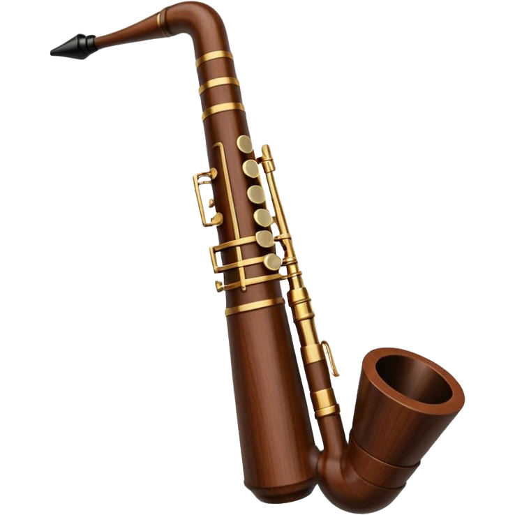 Turkish musical wood wind instrument the Zurna emoji