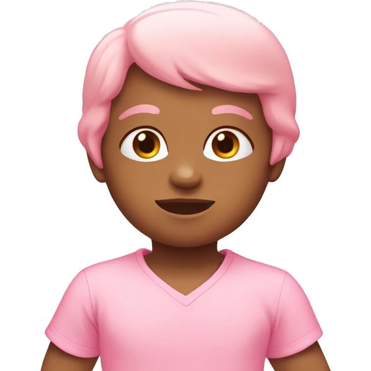 Baby pink heart emoji emoji