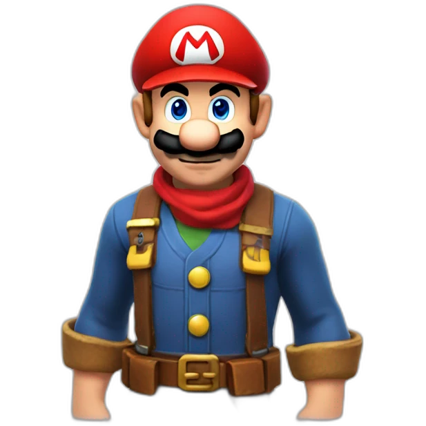 Mario en skin fortnite emoji