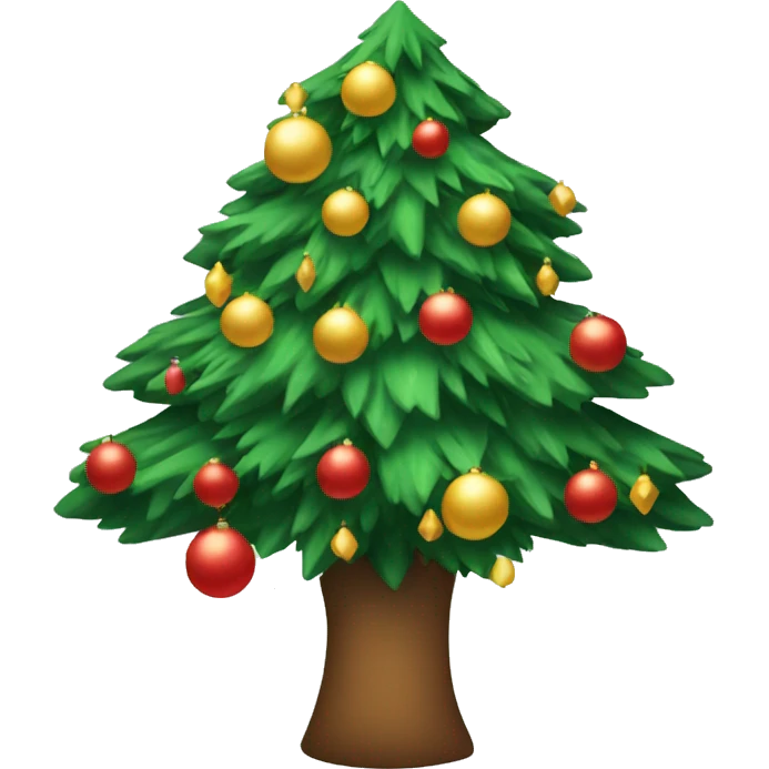 Christmas tree emoji