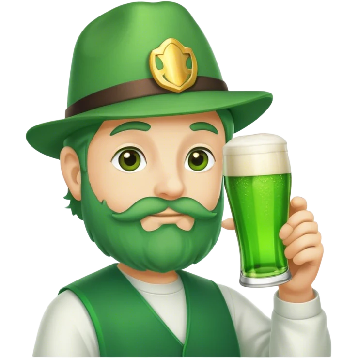 St Patrick's day  emoji