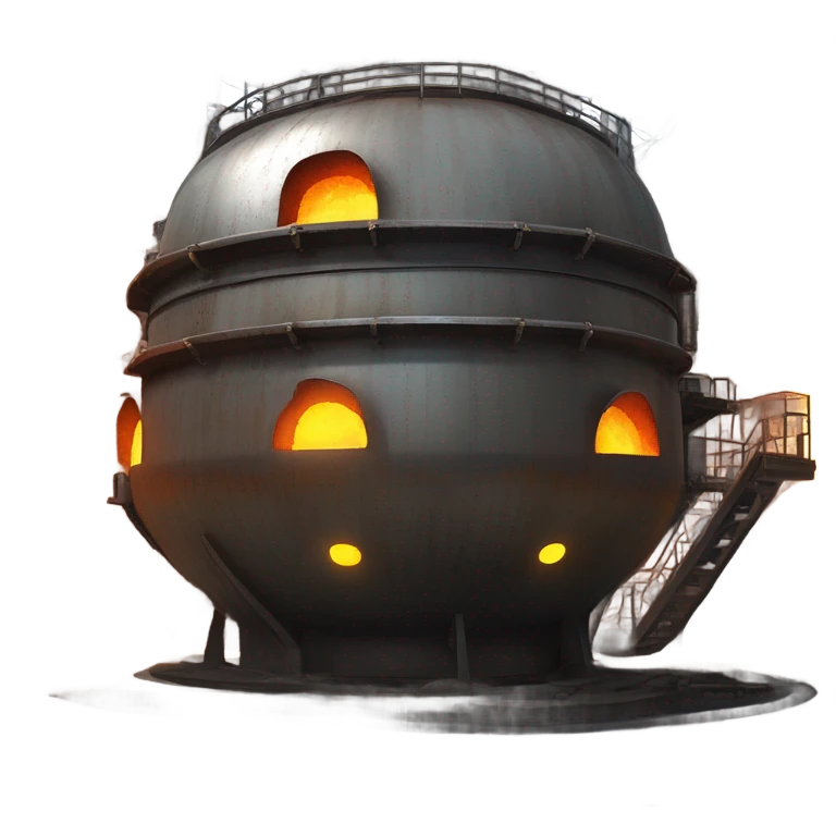 steel furnace emoji