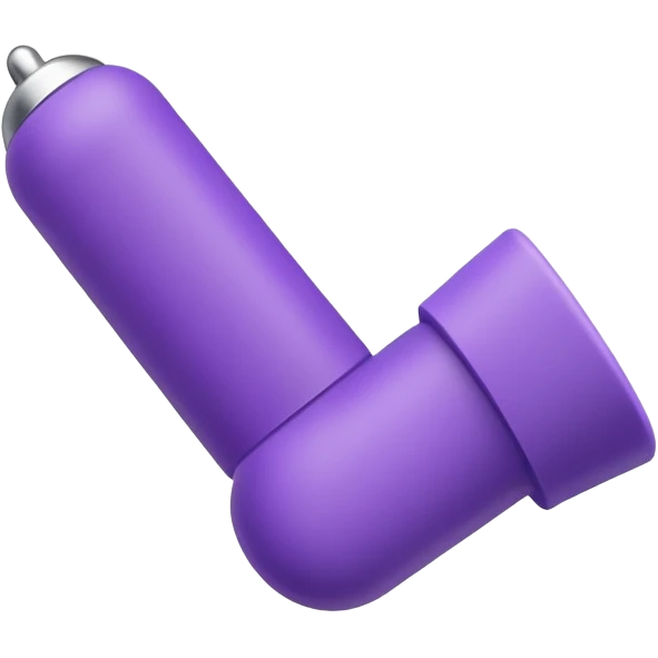 Purple vibrator emoji