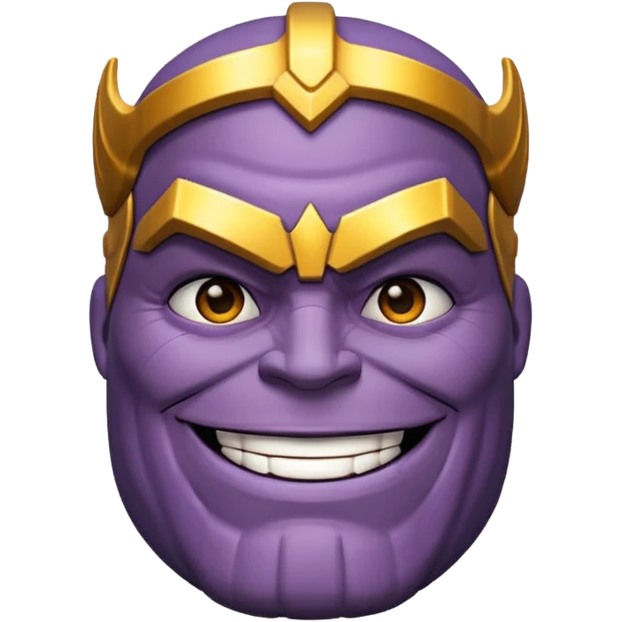 thanos zesty smile emoji