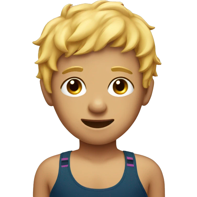 Boy in swimwear emoji