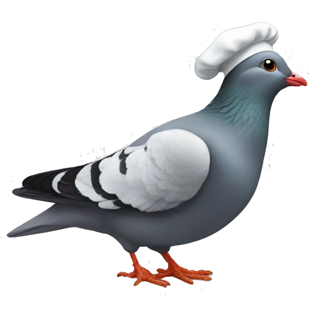 pigeon's chef kiss emoji