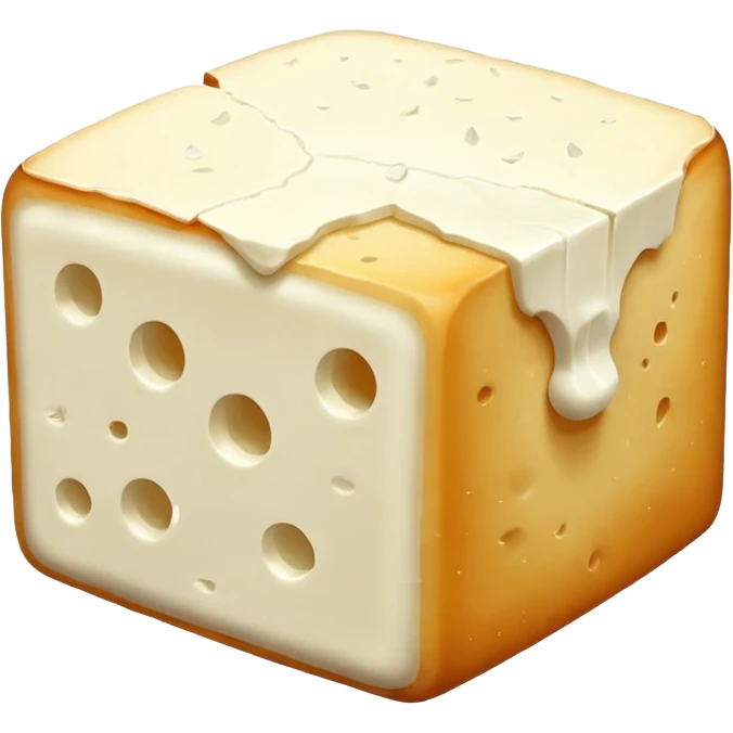 feta de queso emoji