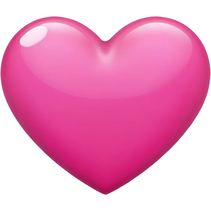 Pink heart emoji