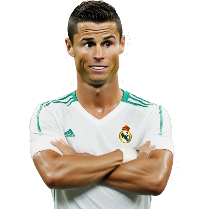 Cristiano Ronaldo qui pleure emoji