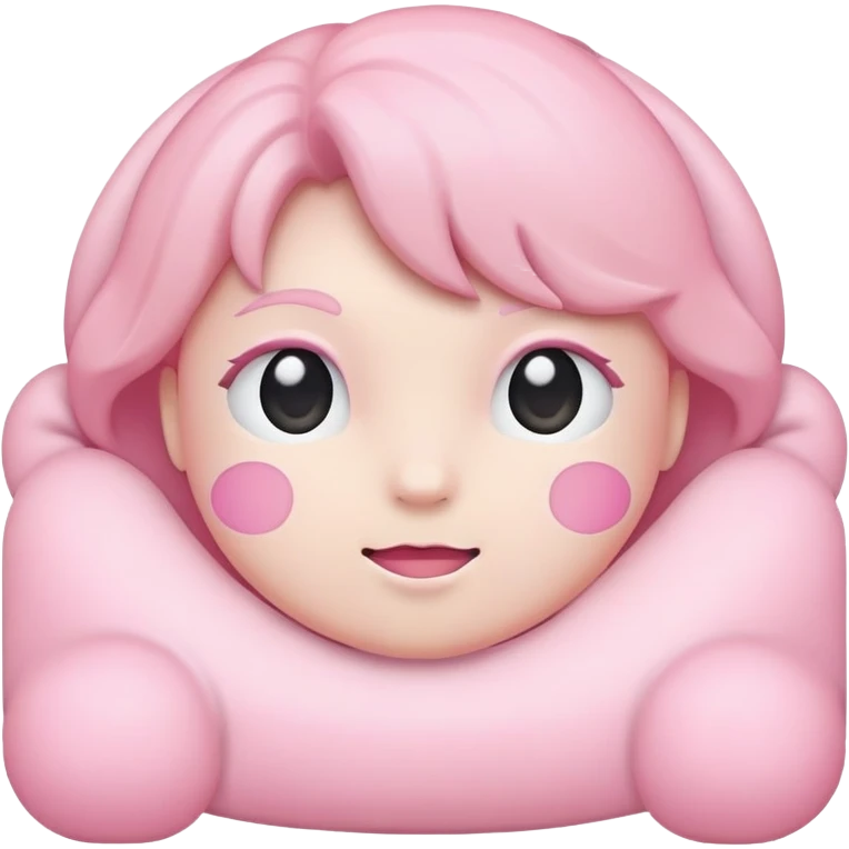 Pink emoji