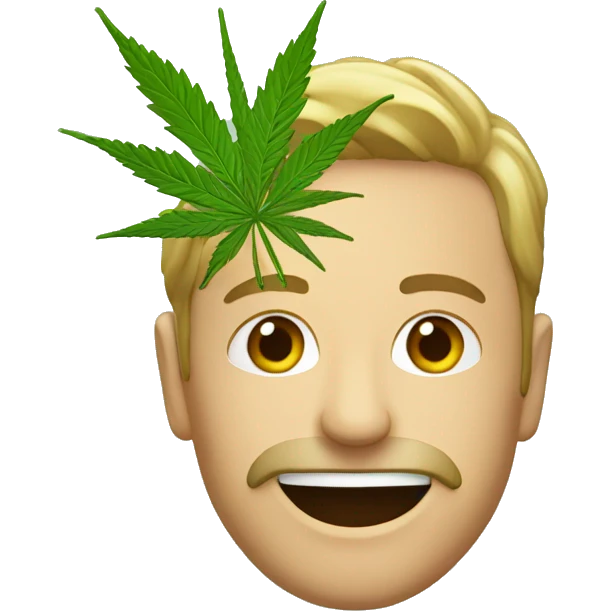 hoja de cannabis emoji