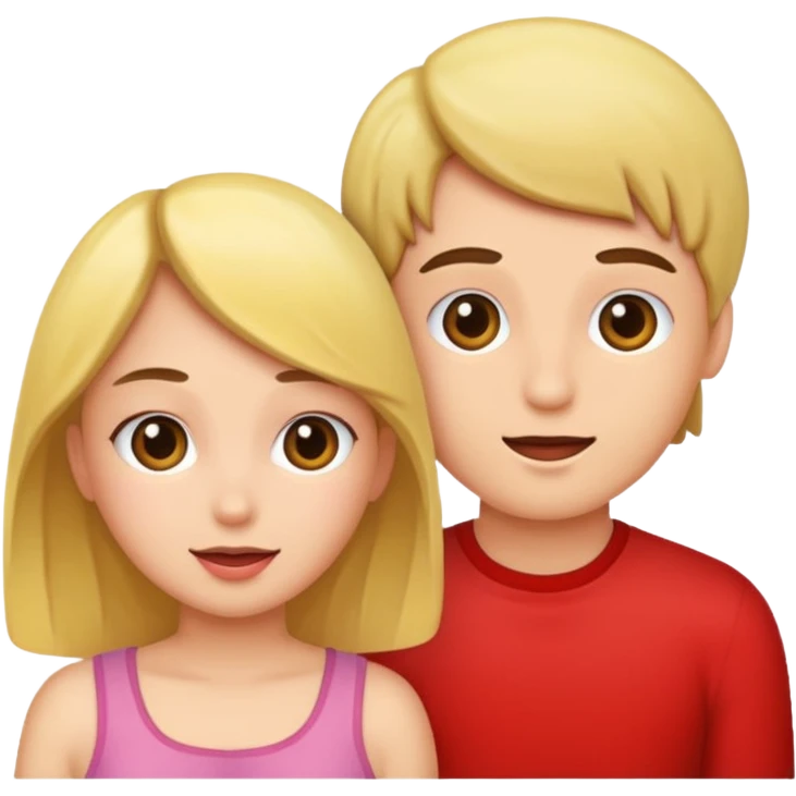 Girl and boy sex emoji