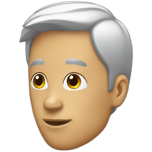 person side view emoji