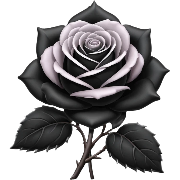 Black Rose emoji