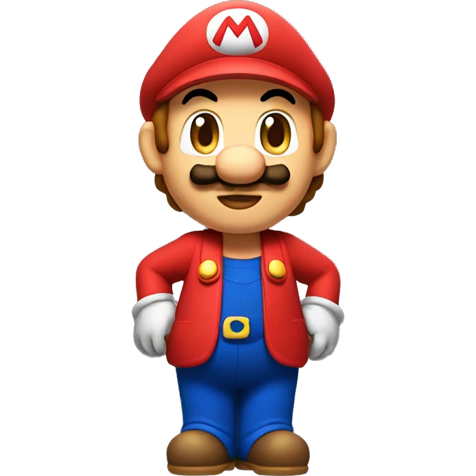 Mario is pregnant emoji