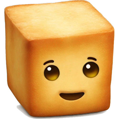 Fried tofu emoji