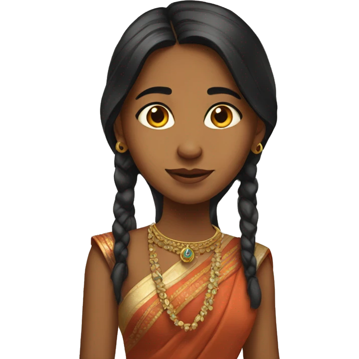 indian girl emoji