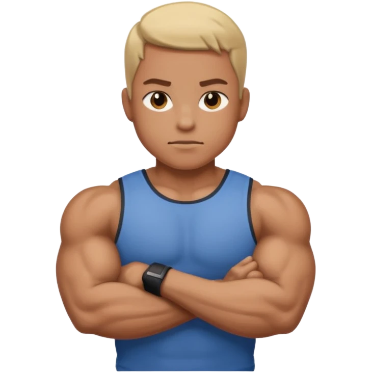   crossing  arm  emoji