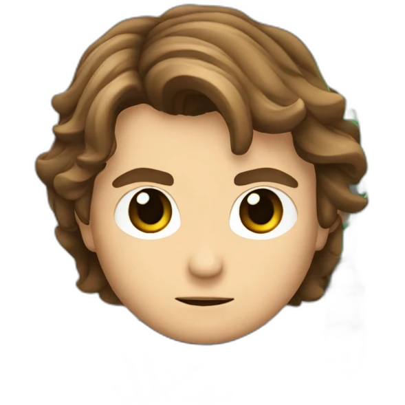 Anakin Skywalker with lightsaber emoji