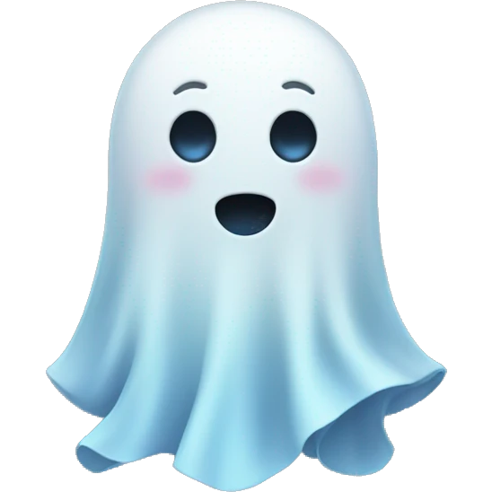 cute ghost emoji
