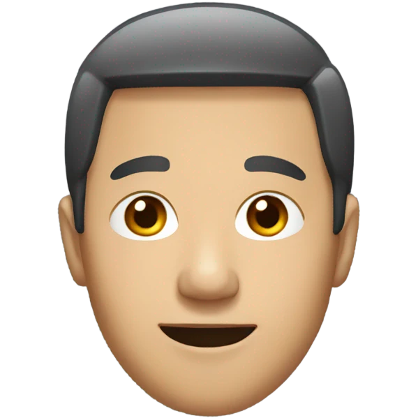 Asian man emoji