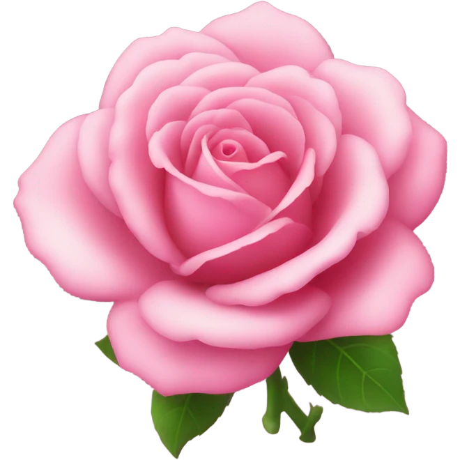 pink rose  emoji