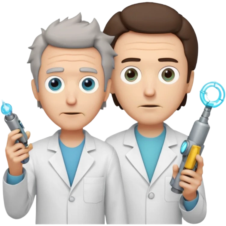 Rick y morty emoji