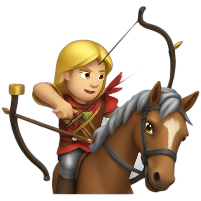 horse archer emoji