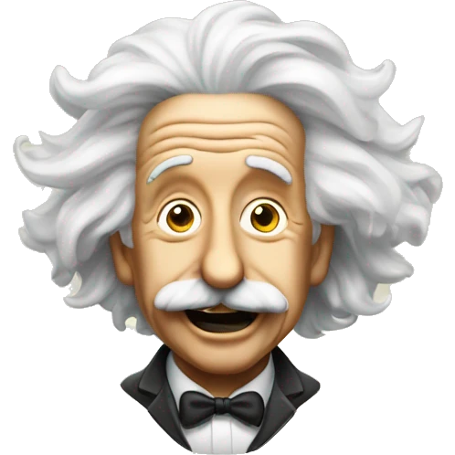  Einstein surfeando emoji