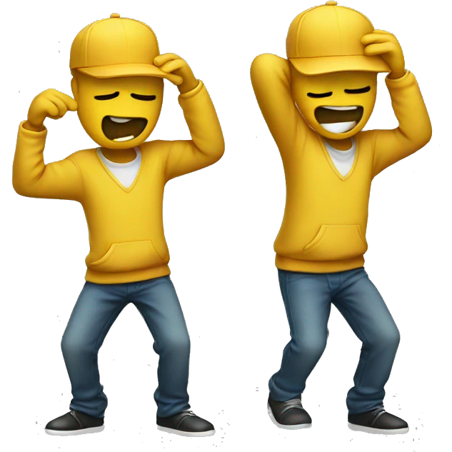 dabbing emoji