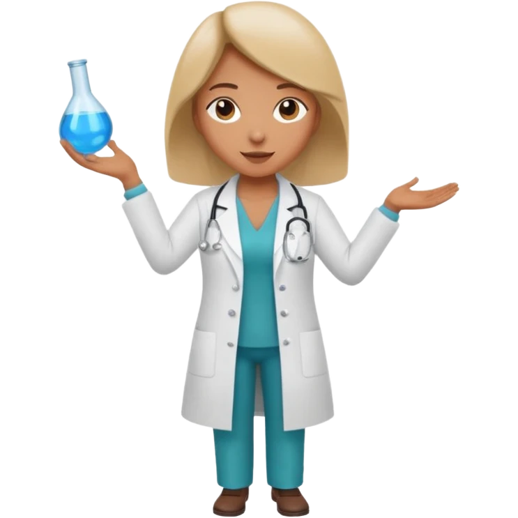 Doctor shaking her butt emoji