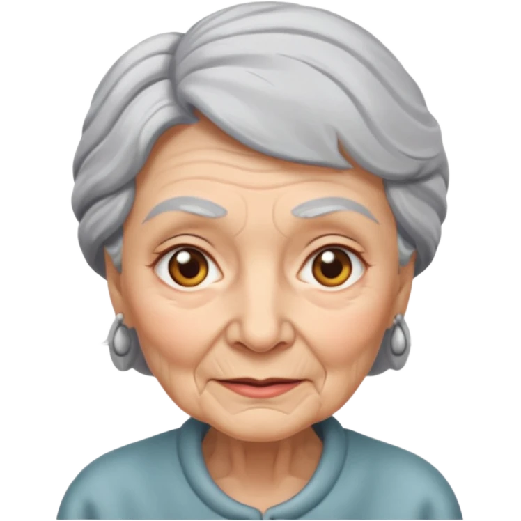 old lady emoji