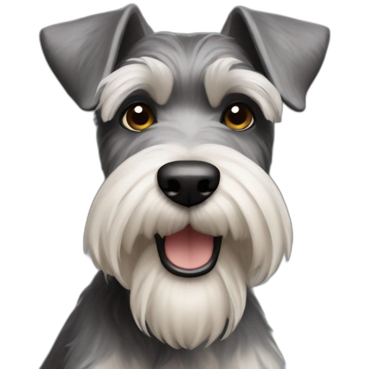perros schnauzer mini emoji